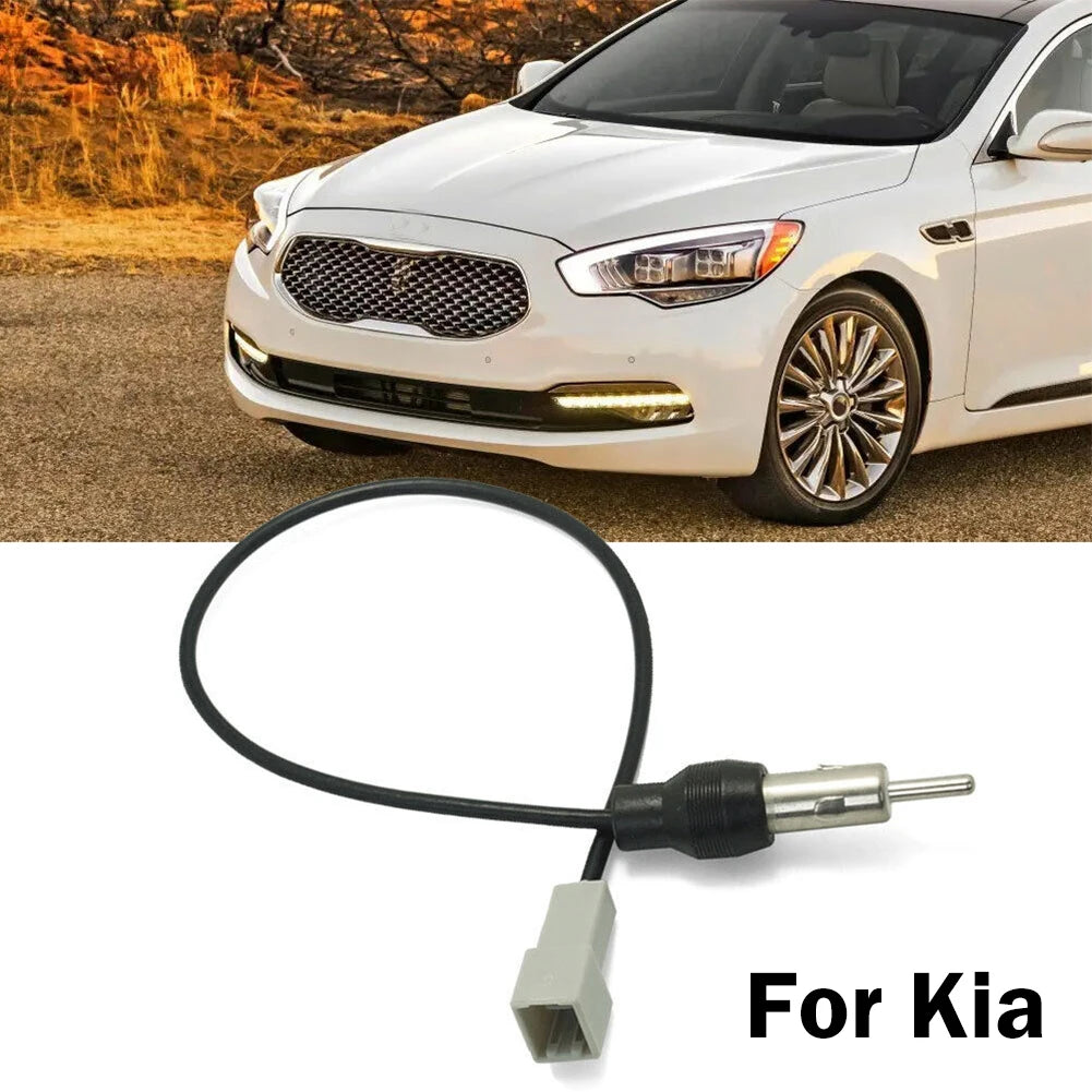 Car Radio Audio Antenna Cable For Kia For Hyundai 2006-2012 Auto Stereo Aerials Adapter Plug 25-30cm Oasis Select