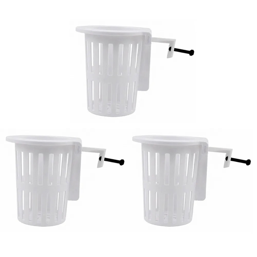 Wall-Mounted Aquarium Plant Basket | Aquatic Tank Planter 3-Pack