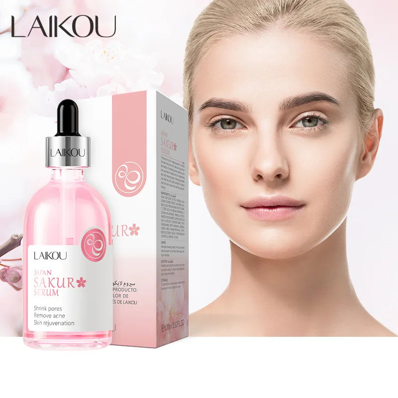 LAIKOU Sakura Vitamin C Face Serum – Brightening & Firming Vitamin C Face Serum Oasis Select