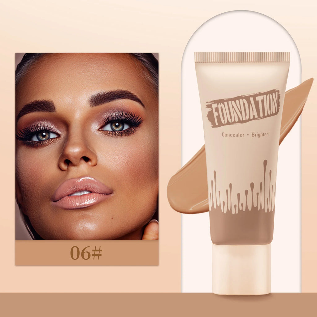 Hello Kiss Full Coverage Matte Liquid Foundation – Oil Control