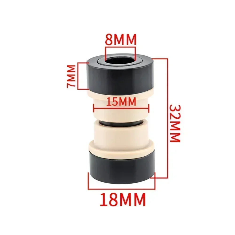MTB Rear Shock Bushing Suspension Absorber Sleeve DU Bush ID 8mm OD 12mm 22-68mm Mountain Bike Accessories Spare Parts Oasis Select 32mm