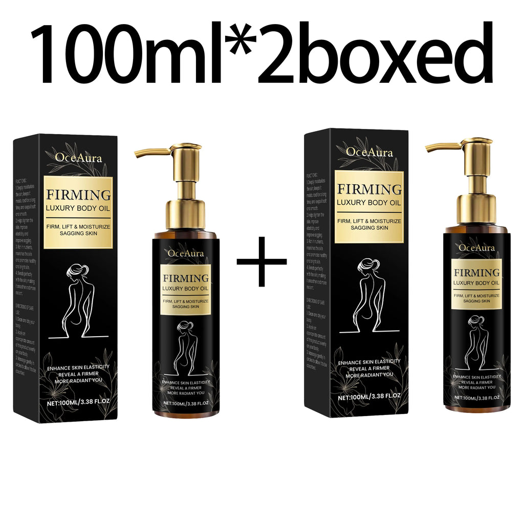 Firming Anti Cellulite Moisturizing Body Oil Sagging Skin Tightening Anti-Aging for Body Refreshing Hydrate Firming Body Oil Oasis Select 100ml X 2boxed