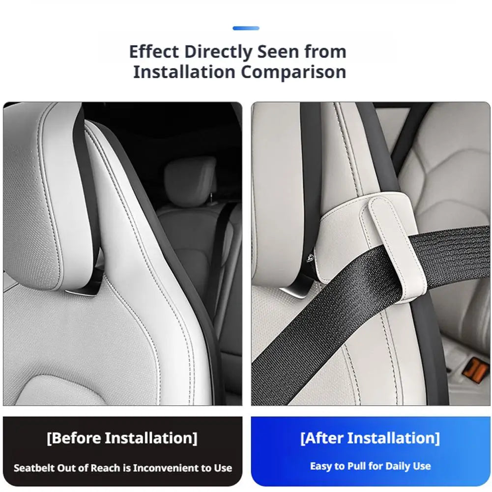 Car Seat Belt Adjuster & Neck Guard – Comfort Positioner