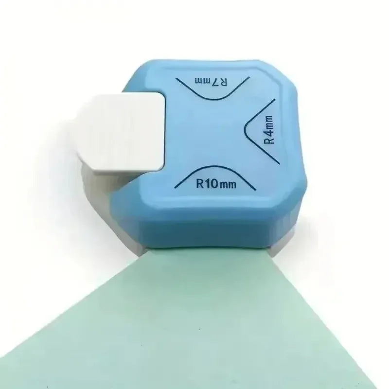 Three-in-One Paper Corner Rounder Handheld Round Cutter Embossing Trimmer for Photos Cards and Business Cards Oasis Select