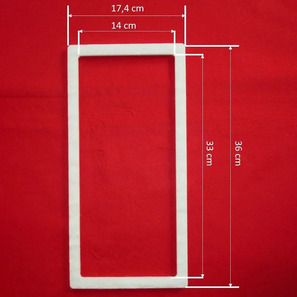 Refractory Fiber Seal Suitable For MCZ Inspection Flap- 174x 360x4Mm Designed Specifically For MCZ 41800802601 Inspection Flaps Oasis Select China Mainland