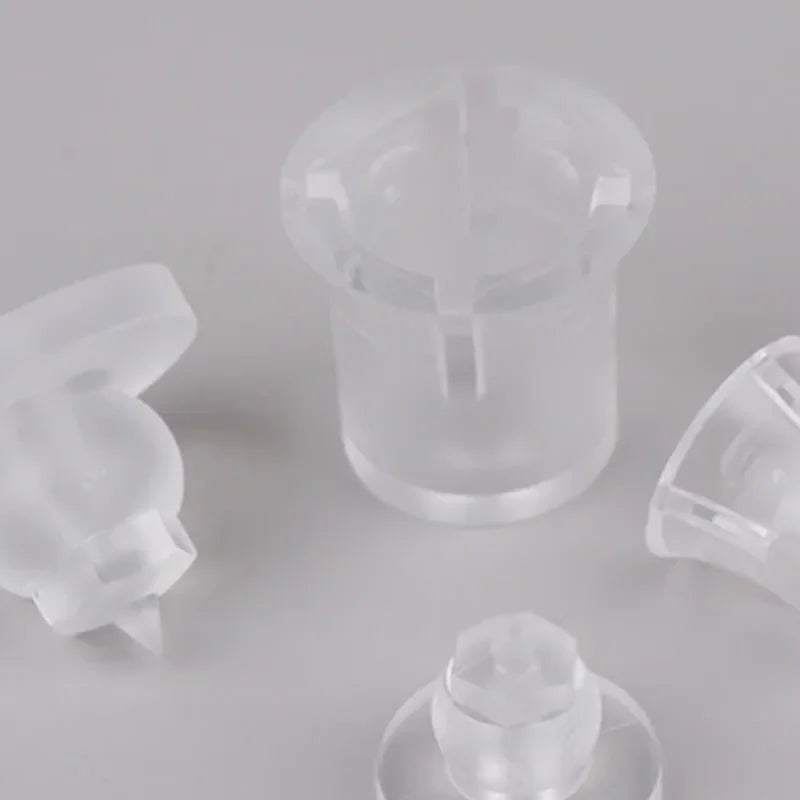 10pcs/lot PC Translucent Advertising Nail Glass Nail Bracket Invisible Plastic Screw Frosted Screw Oasis Select