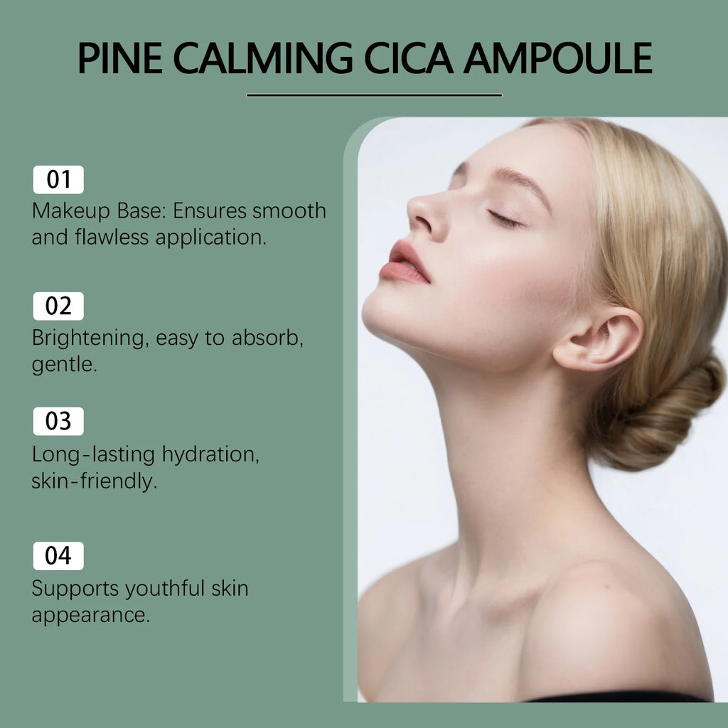 Hoygi Pine Cica Ampoule Serum – Hyaluronic Acid & Centella Face Serum Ampoule Oasis Select