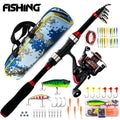 Luyahai Rod Set, Far throw Spinning Wheel Fishing Gear Bag Combination, Full Set of Carbon Rod, Ultra Light and Super Oasis Select 1