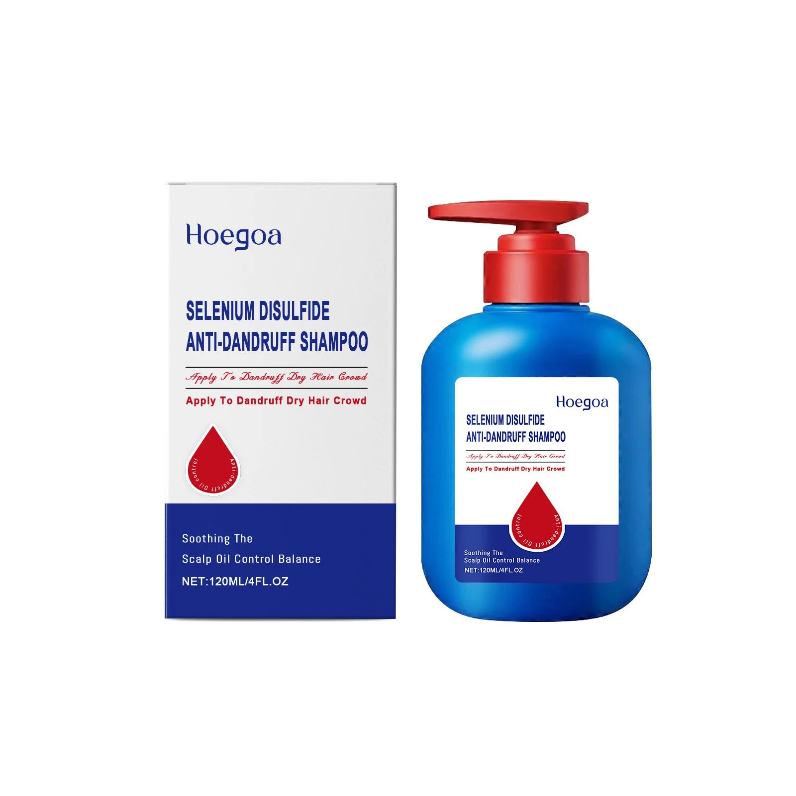 Selenium Sulfide Shampoo Deep Cleansing Remove Dandruff Reduce Scalp Itchy Balance Oil Strengthen Hair Roots Fluffy Hair Shampoo Oasis Select 120ml Boxed