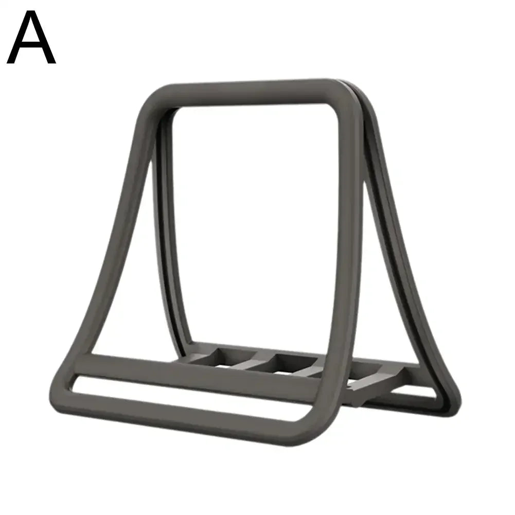 Laptop iPad Vertical Stand (Gravity-Based) Desktop Vertical Laptop Holder Multi-Device Vertical Stand Oasis Select black 1PC