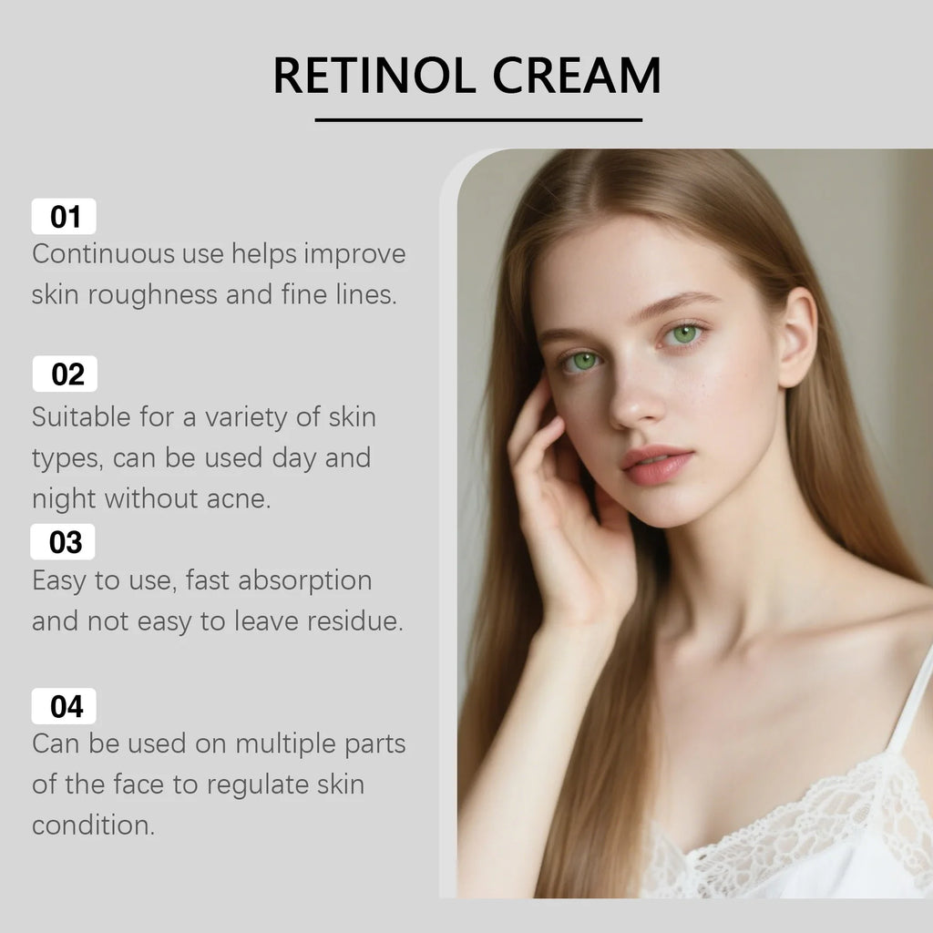 Hoygi Retinol Firming Cream – Anti-Aging Moisturizer, Vit E & B5 Anti-Aging Face Cream Oasis Select