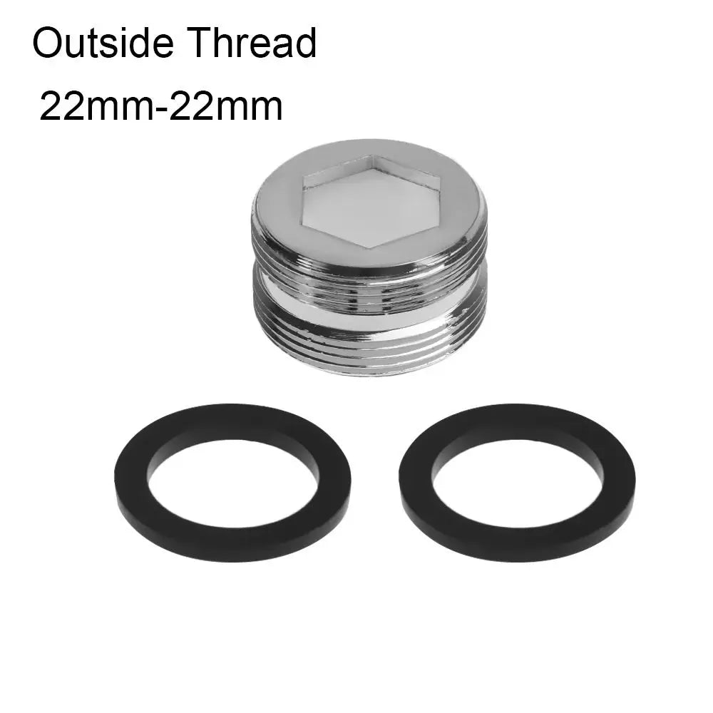 Hardware 360-Degree Swivel Brass Water Saving Tap Faucet Aerator Sprayer Sink AeratorTap Nozzle Bathroom Home Daily Tools Oasis Select 22mm-22mm Outside