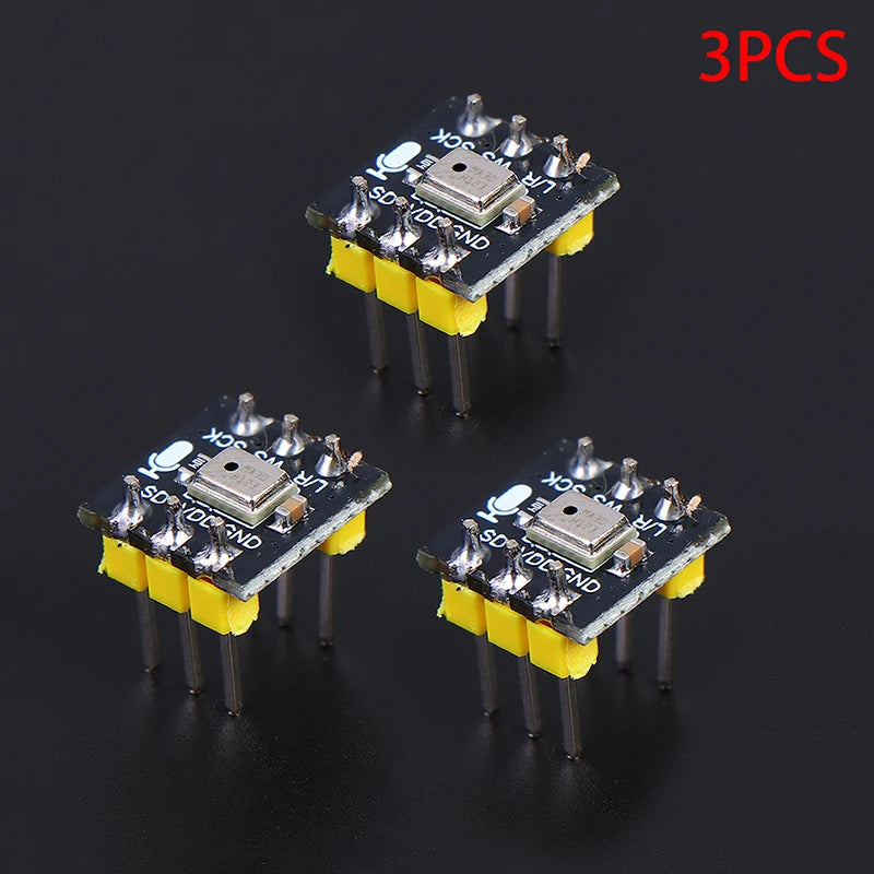 INMP441 Omnidirectional Microphone Module MEMS Sensor 24 Bit High-precision Low-power I2S Digital Output Sensor Module For ESP32 Oasis Select A2 3PCS