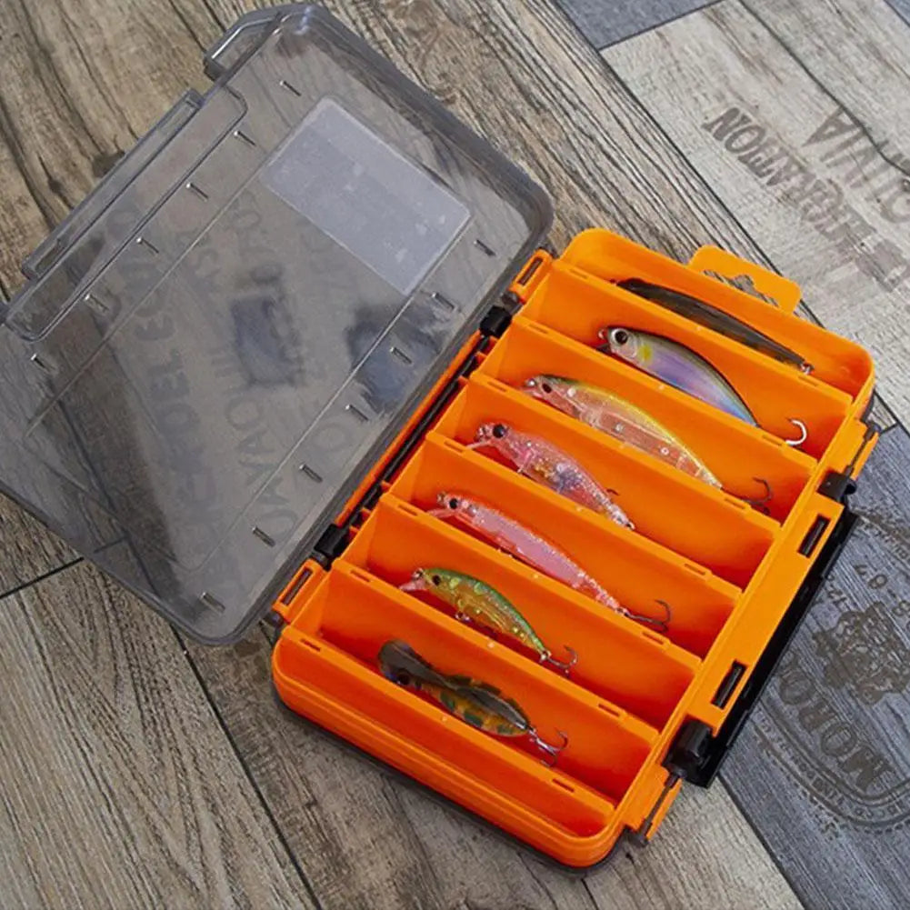 Fishing Gear Storage Box Fishing Lure Box Tackle Accessories Hard Pencil Fish Sub Bait Box Lightweight Portable Fake Bait Case Oasis Select