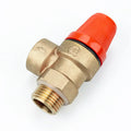 1pcs Brass Safety Valve Drain Relief Switch For Solar Water Heater Inner & Outer Wire Brass Safety Valve 1/2" 3/4" Oasis Select DN20 3bar