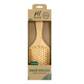 Natural Bamboo Air Cushion Hair Brush with Gift Box - Wooden Massage Comb for Smoothing Detangling Anti-Static Hair Care Oasis Select 887-4-box