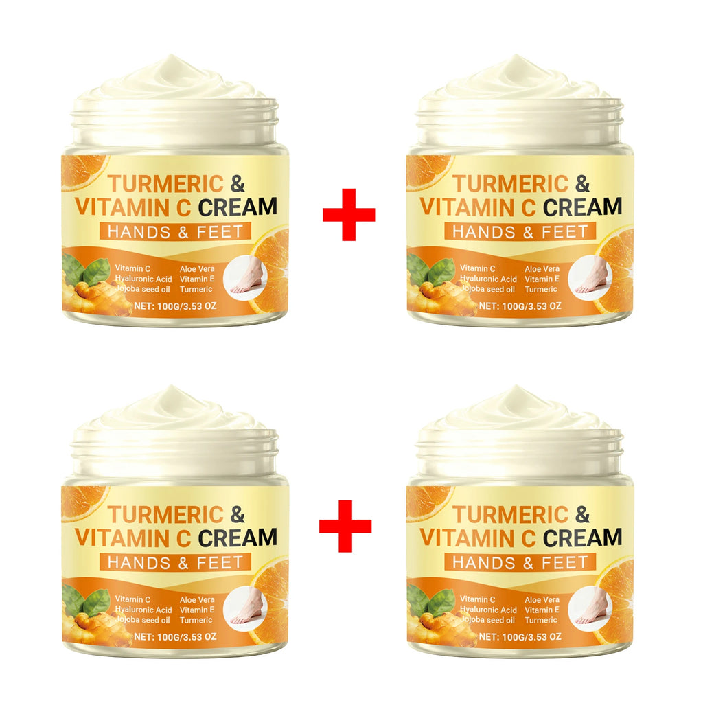 Turmeric Vitamin C Hand & Foot Cream | Brightens & Moisturizes