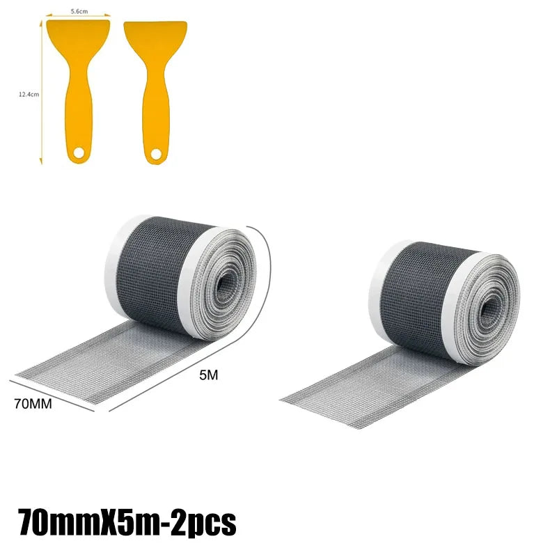 Hair filter shower drain grid insect prevention autohesion shower for bathroom items trap accessories sink bathtub fixture home Oasis Select 70mmX5m-2pcs
