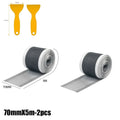 Hair filter shower drain grid insect prevention autohesion shower for bathroom items trap accessories sink bathtub fixture home Oasis Select 70mmX5m-2pcs