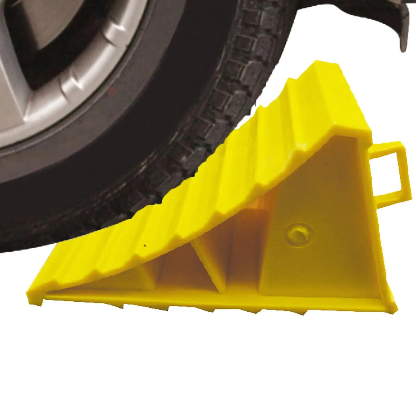 Tire Stopper Car Parking Stopper Portable Tire Slip Stopper Sturdy Anti-Slip Block For Secure Car Trailer Truck Parking gadgets Oasis Select