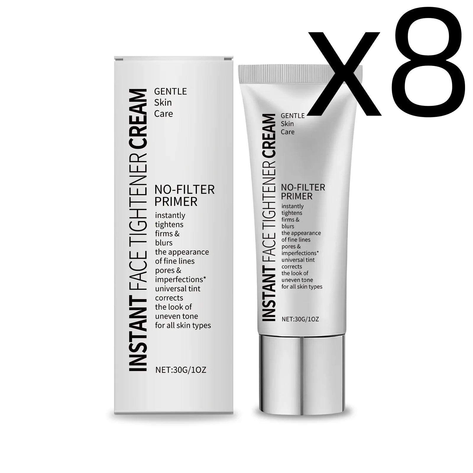 Facial Makeup Primer Firming Skin Reduce Oily Shine Create A Flawless Foundation Enhance Skin Barrier Instant Tighten Face Cream Oasis Select 30g Boxed X 8PCS