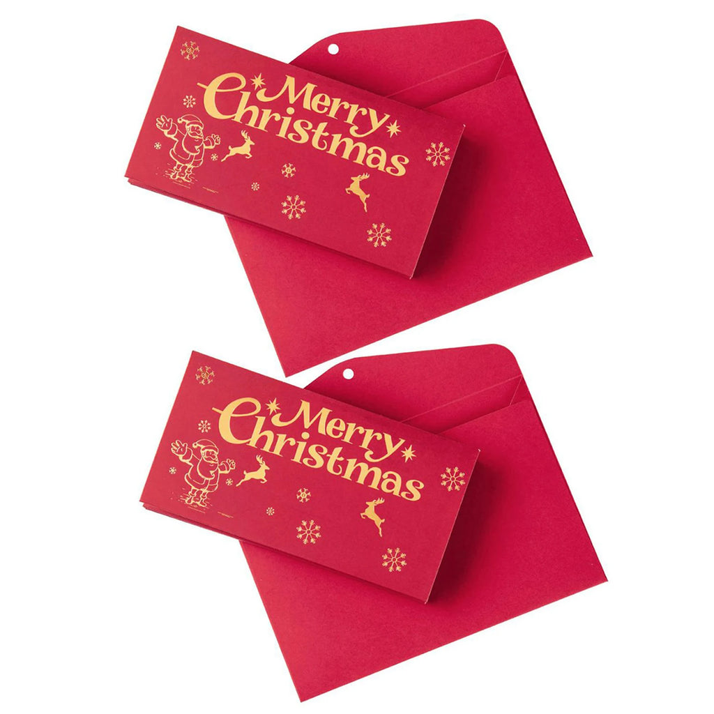 Christmas Cash Gift Envelope Box | Novelty Money Holder Set