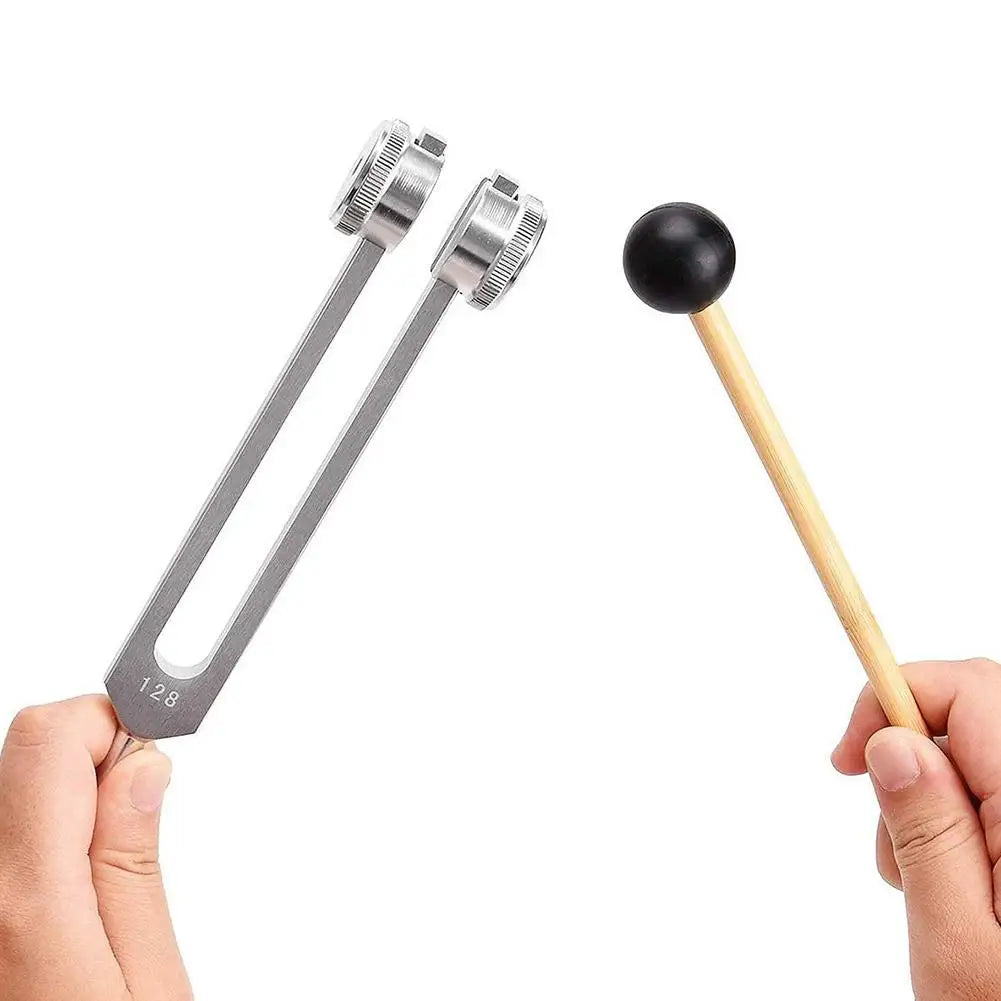 128HZ Tuning Fork for DNA Repair Healing Nervous System Testing Tuning Fork Health Care Keep Body,Mind And Spirit In Perfect Har Oasis Select