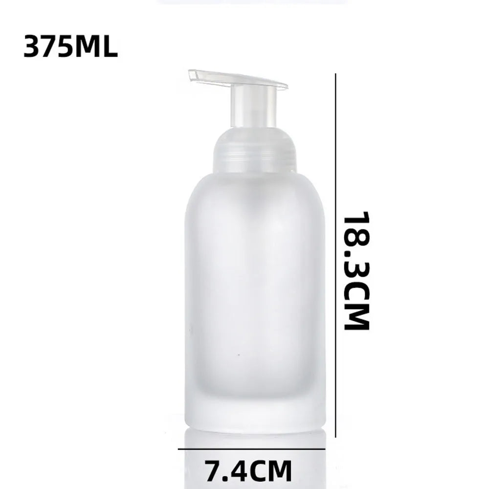 Glass Foam Pump Bottle 250ml & 375ml | Refillable Dispenser