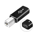 Type-c to square Printer Cable Adapter Converter DP 65W Fast Charging Data Transfer Cable Printer Scanner Electric Piano Adapter Oasis Select Straight