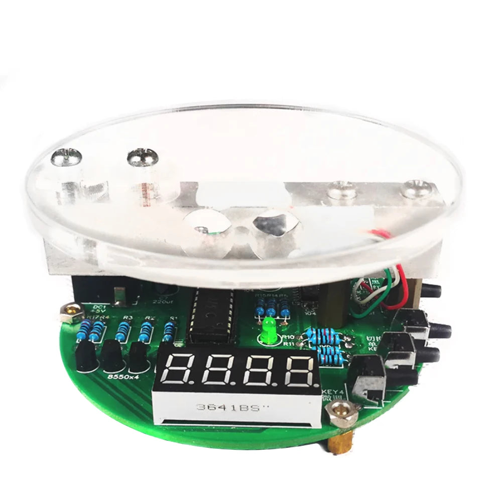 5V Electronic Scale DIY Kit 1KG Weighing Capacity 51 Microcontroller Solder Practice Kit HX711 Chip with Digital Tube Display Oasis Select
