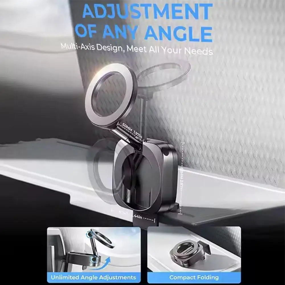 Magnetic Phone Mount 360° Rotation Travel Holder – MagSafe