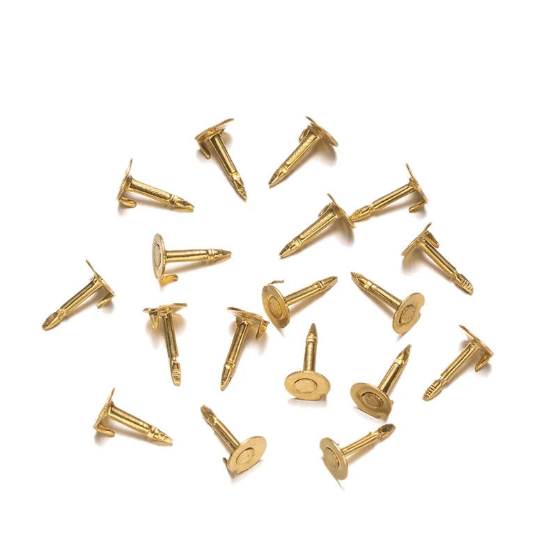200Pcs Butterfly Clutch with Blank Pins Backs Tie Tacks Replacement for DIY Craft& Badge Jewelry Making -Locking Pin Backs Oasis Select Origin Pin 200 Pieces