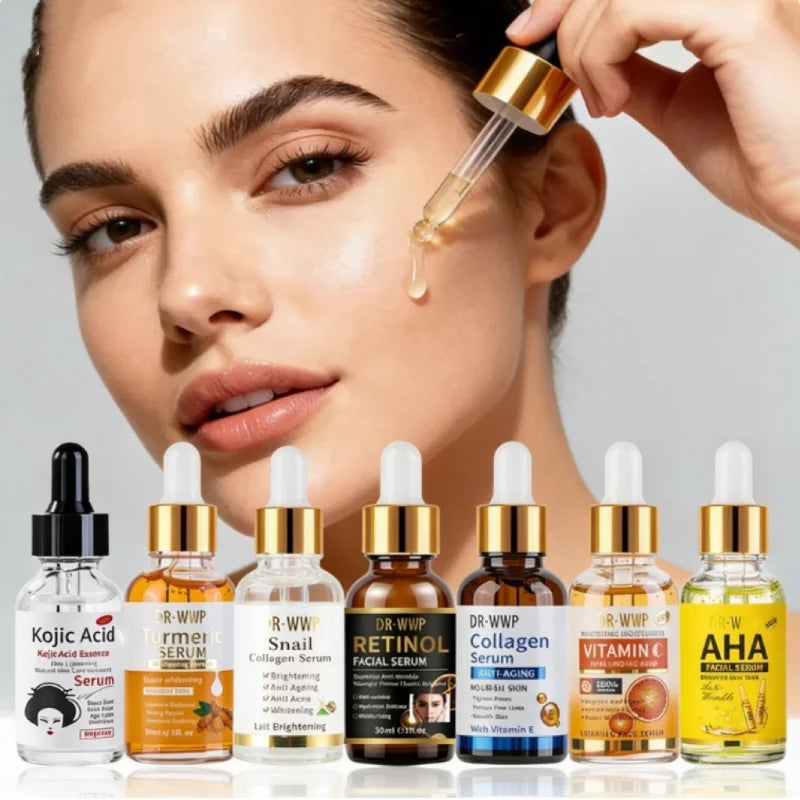 Korean Collagen, Vitamin C & Kojic Acid Face Serum | Lifting