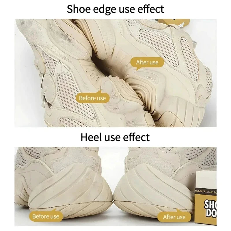 White Suede Shoe Cleaning Eraser - Rubber Block Shoe Brush for Matte Leather And Sheepskin Cleanse And Care for Sneakers Oasis Select