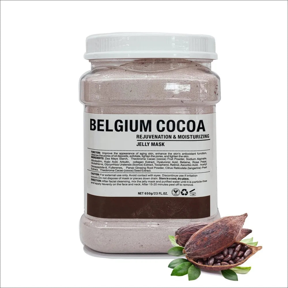 650g Nicotinamide Jelly Mask Powder Diy Jelly Care Mask To Increase Skin Elasticity and Soften The Face Skin Peels Facial Mask Oasis Select cocoa
