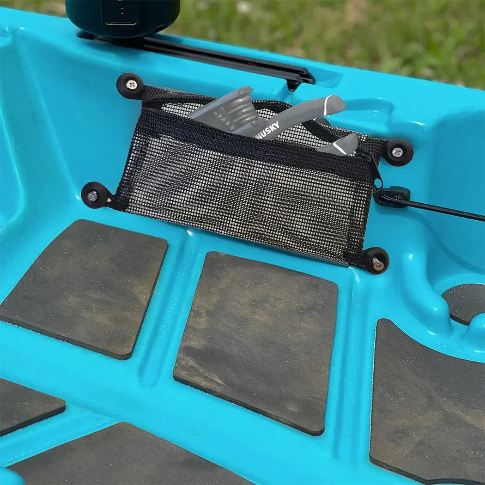 Kayak Low Profile Tool and Tackle Storage Bag Boat Organizer Mesh Storage Side Pouch Boat Fishing Holder Bag Canoe Mesh Bag Oasis Select Default Title