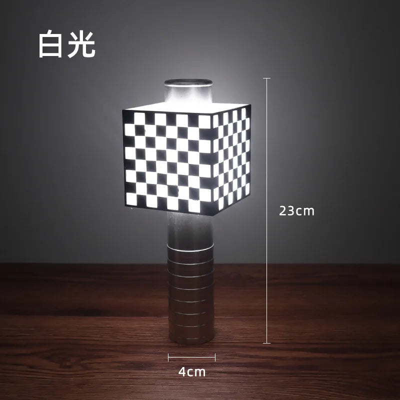 Led Charging, Glowing Flashing Stick, Bar KTV, Handheld Flashing Stick Drinking Atmosphere Extended Atmosphere Champagne Stick Oasis Select Mosaic - White Light