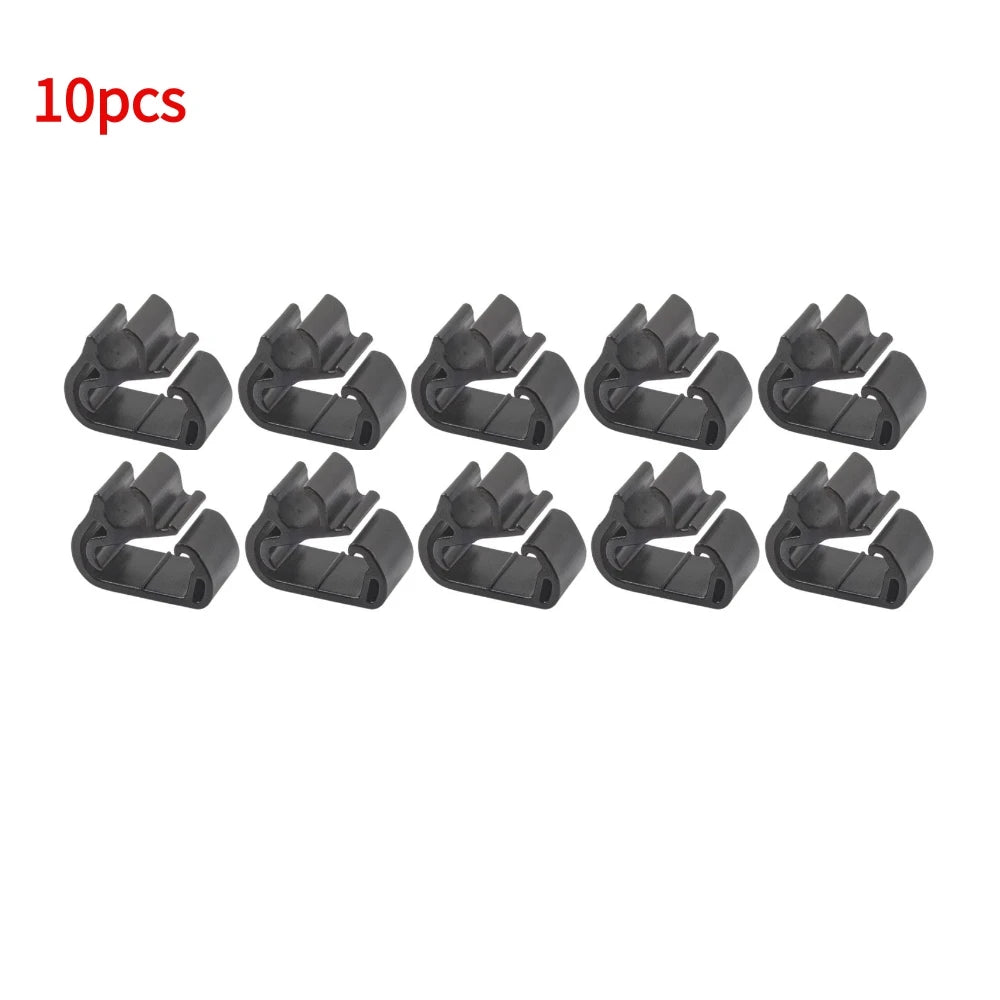 Wiper Arm Spray Pipe Clamp Buckle For Peugeot 3008 (P84) 5008 (P87) Wiper Arm Spray Hose Clip Car Accessory Part Oasis Select 10pcs