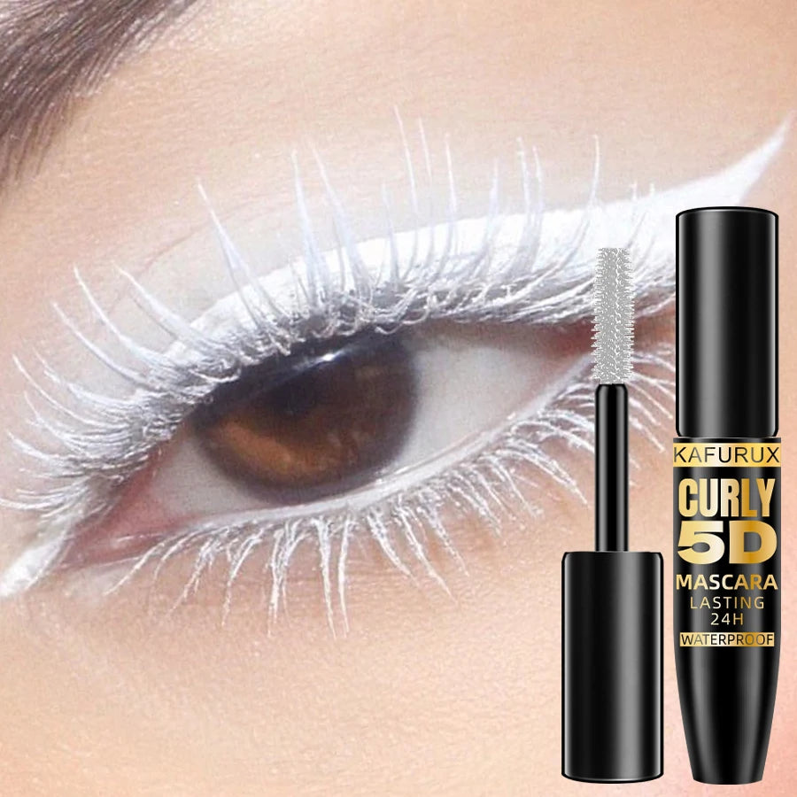 KAFURUX 5D Waterproof Mascara – Volume, Curl & 9 Colors