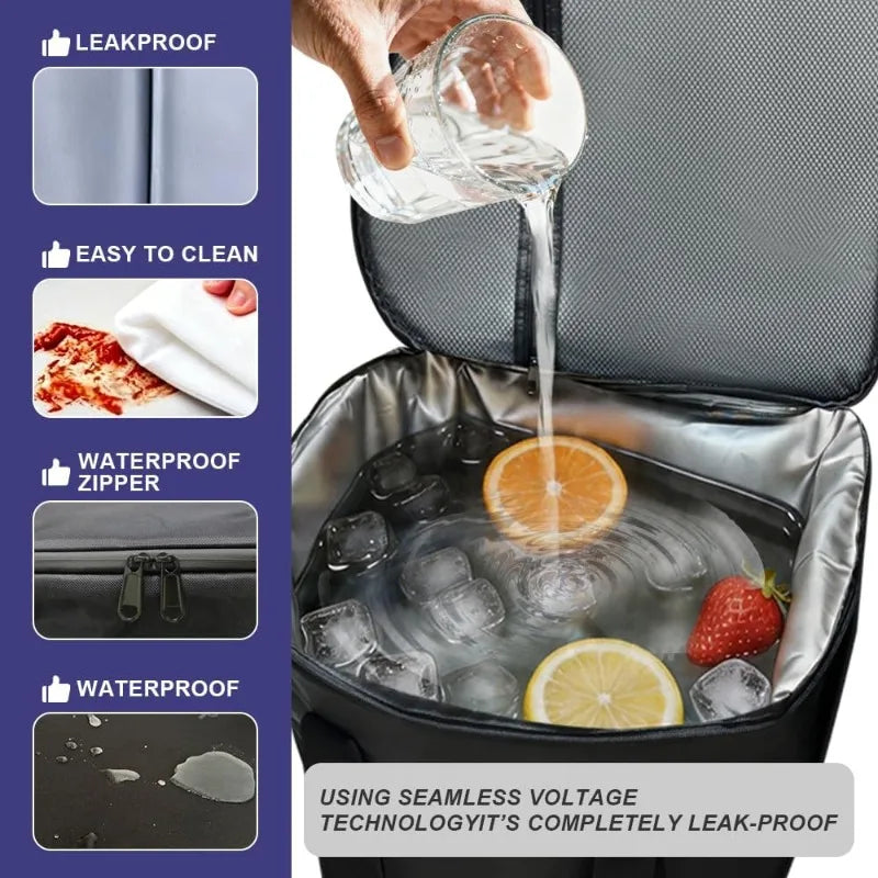 Insulation Cooler Bag Durable Waterproof Frunk Cooler Organizer Front Trunk Storage Organizers For Tesla Model 3 Y Accessories Oasis Select
