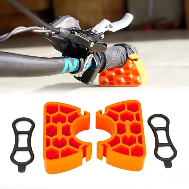Bike Handlebar Support Stand Maintenance Bracket for Repair Service and Anti Slip Workbench Use Oasis Select
