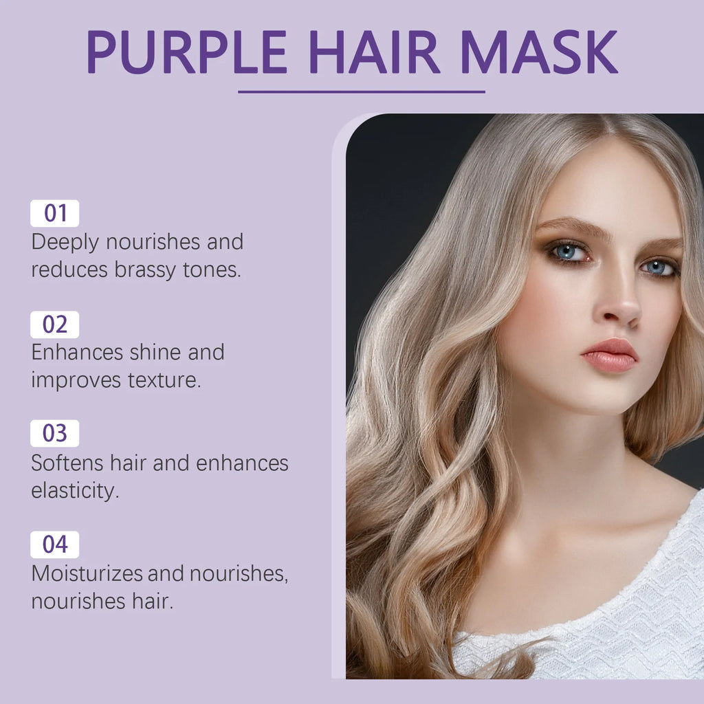 HOEGOA Hair Care Mask Relieve Dryness Repair Damage Eliminate Frizz Nourish Scalp Enhance Resilience Reduce Loss Hair Sooth Mask Oasis Select