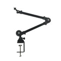 Foldable Microphone Boom Arm Mic Stand Desk Mounted 360° Rotation Universal For Video Gaming Studio Audio Mic Stand Accessories Oasis Select Default Title