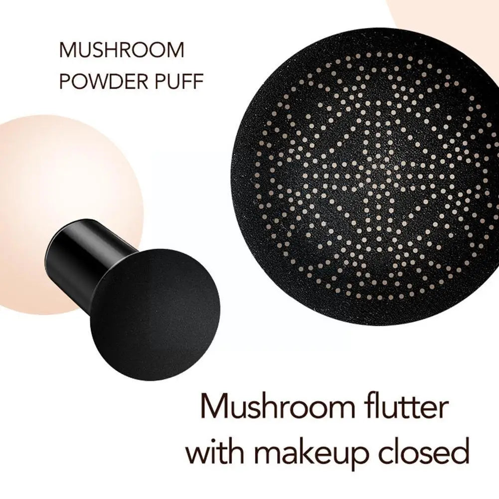 BB CC Cream Face Foundation Concealer Cushion Mushroom Base Waterproof Brighten Makeup Brightening Tone Cosmetics Make up Oasis Select