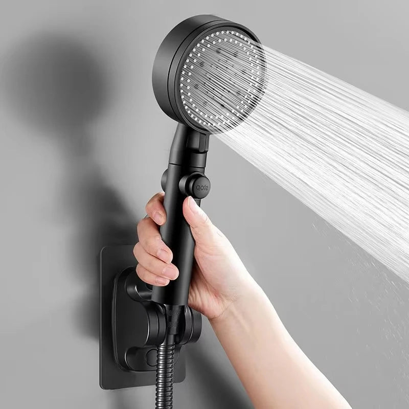 This multi-functional, height-adjustable shower head features 5 modes, adjustable water flow, and a one-touch stop function. Oasis Select