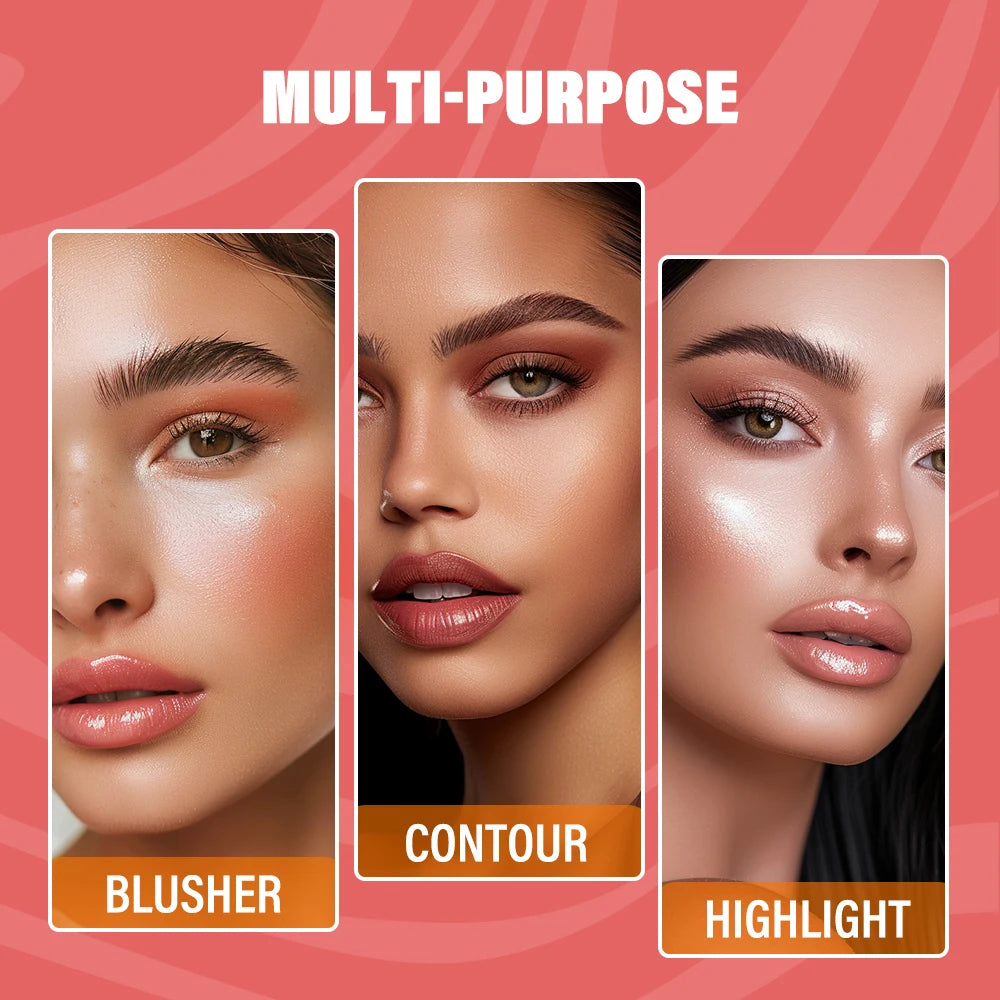 Bronzer Makeup Contour Soft Matte High Pigmentation Long-lasting Waterproof Bronzed And Shimmery Palette Powder Korean Makeup Oasis Select