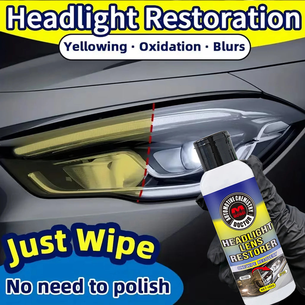 Car Headlight Restoration Kit – Polish, Yellow & Scratch Remover Headlight Restoration Kit Oasis Select