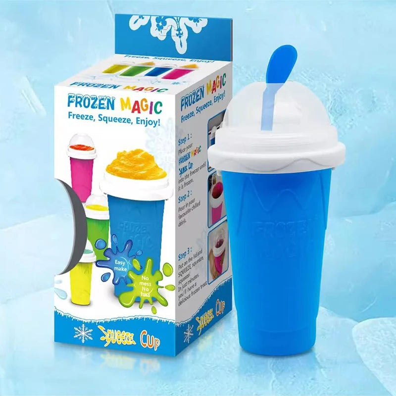 Quick-Freeze Slushy Cup 310ml – Smoothies & Ice Cream Maker