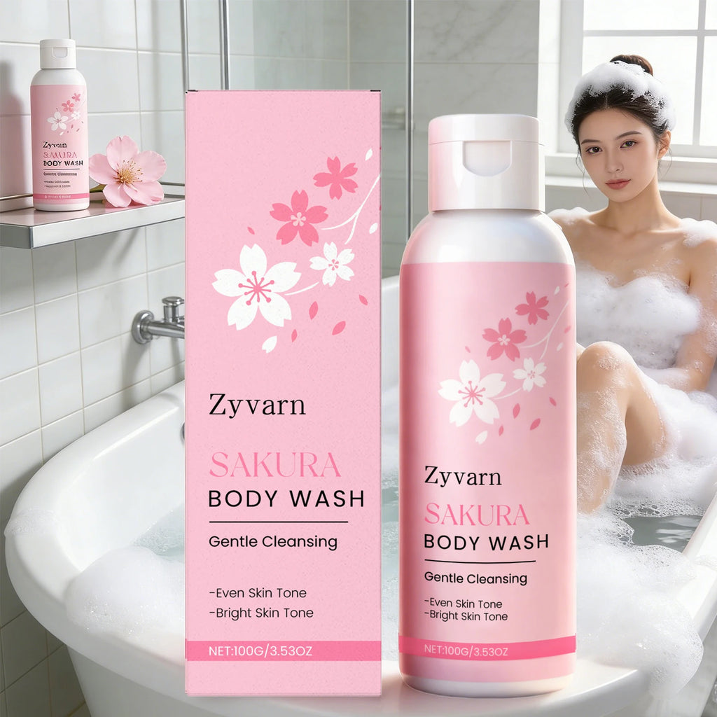 Sakura Body Wash – Moisturizing, Deep Cleansing & Fragrance