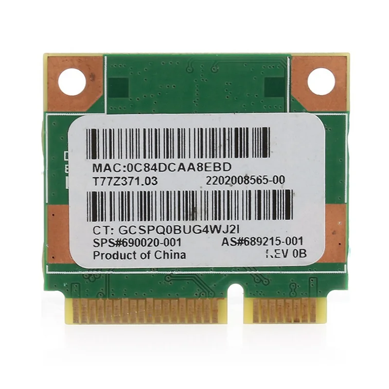 RT3290 150Mbps Wi-Fi Wireless Network Card Bluetooth-Compatible for Pavilion G7-2000 802.11B/G Wifi Adapter Oasis Select